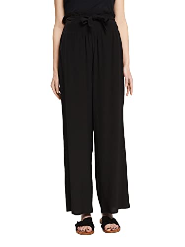 ESPRIT Damen Hose 052ee1b310, Schwarz, 38 von ESPRIT