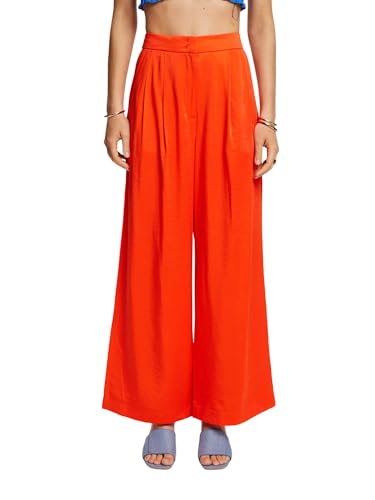 ESPRIT Damen 034ee1b308 Hose, 880/Bright Orange, 32W x 30L von ESPRIT