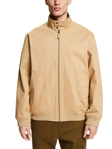 ESPRIT Herren 024ee2g301 Jacke, 270/Beige, L von ESPRIT