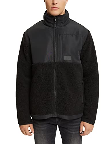 ESPRIT Herren 092ee2g315 Jacke, Schwarz, L EU von ESPRIT