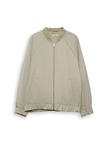 ESPRIT Damen 033ee1g318 Jacke, 335/Dusty Green, 46 von ESPRIT