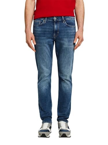 ESPRIT Jeans mit schmaler Passform und mittelhohem Bund von ESPRIT