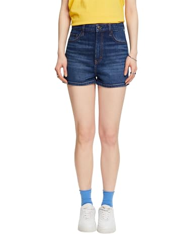 ESPRIT Damen 044EE1C313 Jeans-Shorts, Blau, 30W von ESPRIT