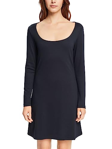 ESPRIT Damen 112E1E326 Kleid, Schwarz, S EU von ESPRIT