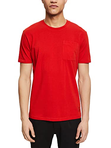 ESPRIT Herren 012EE2K304 T-Shirt, 825/RED ORANGE, XXL von ESPRIT