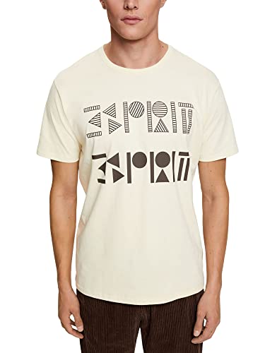 ESPRIT Herren 102EE2K303 T-Shirt, 055/ICE, M von ESPRIT