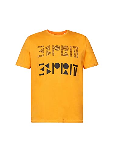 ESPRIT Herren 102EE2K303 T-Shirt, 820/ORANGE, L von ESPRIT