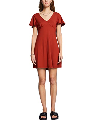 ESPRIT Damen 043EE1E332 Kleid, 805/TERRACOTTA, S von ESPRIT