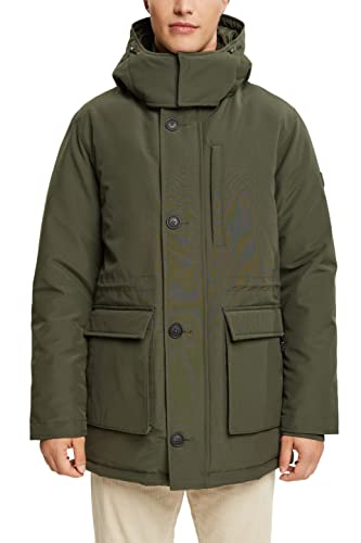 ESPRIT Herren 092EE2G316 Jacke, 356/DARK Khaki 2, XXL von ESPRIT