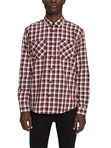 ESPRIT Herren 092EE2F308 Hemd, 805/TERRACOTTA, M von ESPRIT