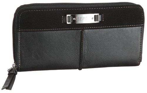 ESPRIT Kerry K15024 Damen Portemonnaies, 8,5X19,5 schwarz(Black) von ESPRIT