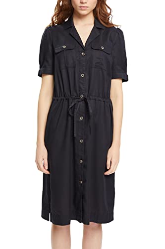 ESPRIT Damen Kleid 072ee1e303, Schwarz, 36 von ESPRIT