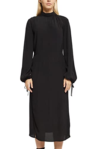 ESPRIT Damen 112EE1E317 Kleid, 001/BLACK, 44 von ESPRIT