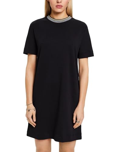ESPRIT Damen 024ee1e338 Kleid, 001/Black, XS von ESPRIT