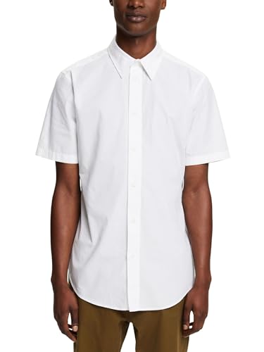ESPRIT Herren 034ee2f305 Hemd, 100/White, L von ESPRIT