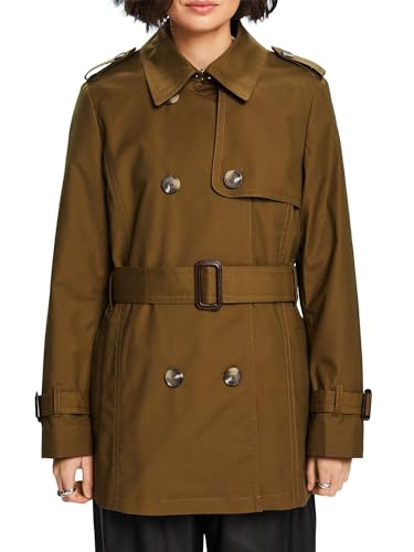 ESPRIT Kurzer zweireihiger Trenchcoat von ESPRIT