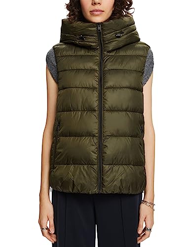 ESPRIT Damen 993EE1H302 Weste, 355/DARK Khaki, XXS ESPRIT Damen 993EE1H302 Weste, 355/DARK Khaki, XXS von ESPRIT