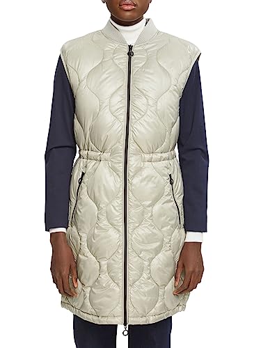 ESPRIT Damen 013EE1H301 Weste, 335/DUSTY Green, M von ESPRIT
