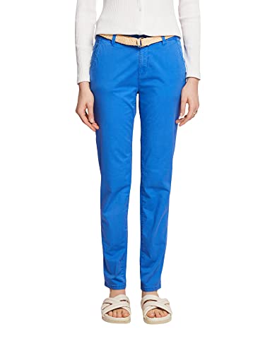 ESPRIT Damen 023EE1B333 Hose, 410/BRIGHT Blue, 34/34 von ESPRIT