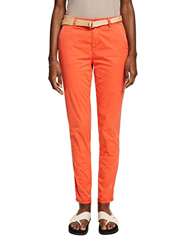 ESPRIT Damen 023ee1b333 Hose, 635/Orange Red, 38W / 32L von ESPRIT