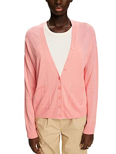 ESPRIT Leichter Cardigan mit Leinen von ESPRIT