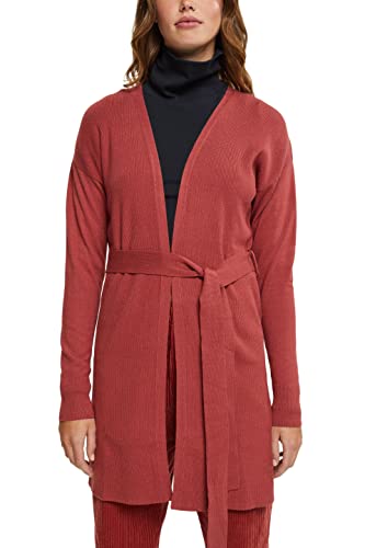 ESPRIT Long-Cardigan mit Gürtel von ESPRIT