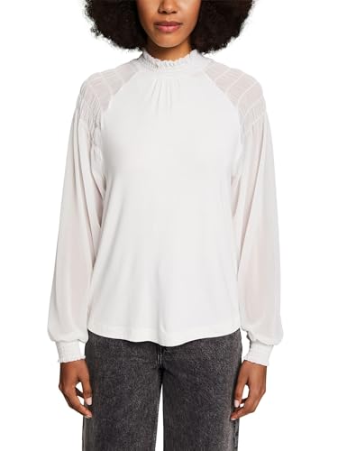 ESPRIT Longsleeve aus Materialmix von ESPRIT