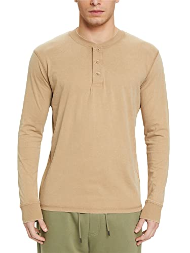 ESPRIT Herren 013EE2K307 T-Shirt, 250/KHAKI BEIGE, M von ESPRIT