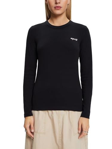 ESPRIT Longsleeve mit Logo von ESPRIT