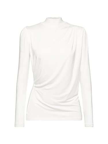 ESPRIT Damen 122EE1K305 T-Shirt, 110/OFF White, XL von ESPRIT