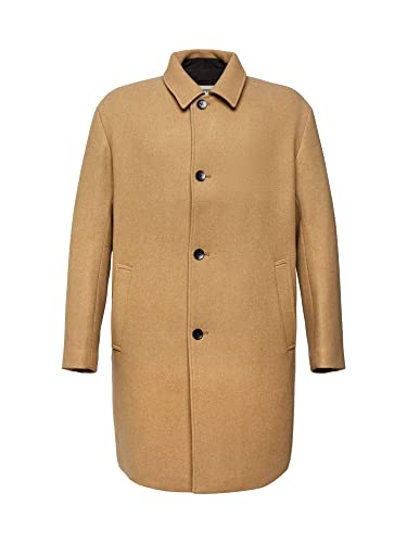 ESPRIT Herren 102ee2g320 Jacke, Khaki Beige, L EU von ESPRIT