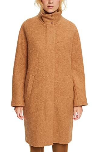 ESPRIT Damen 082ee1g339 Jacke, Camel, L EU von ESPRIT