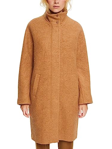 ESPRIT Damen 082ee1g339 Jacke, Camel, L EU von ESPRIT