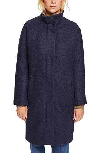 ESPRIT Damen Jacke 082ee1g340, Navy, S von ESPRIT