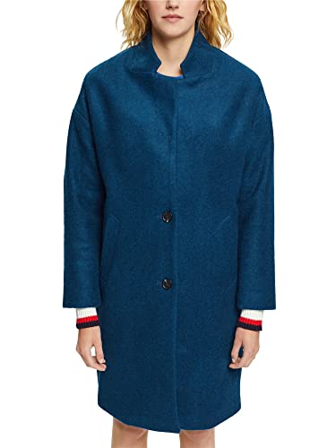 ESPRIT Damen 082ee1g335 Jacke, Petrol Blue, M EU von ESPRIT