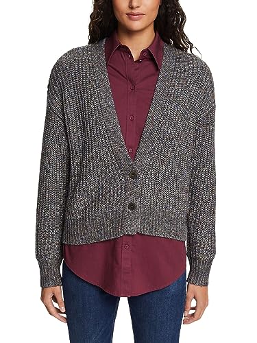 ESPRIT Mehrfarbiger Rippstrick-Cardigan von ESPRIT