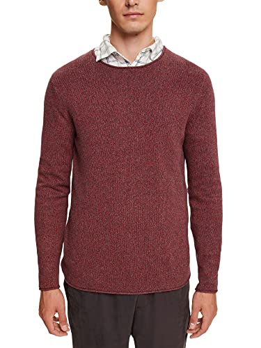 ESPRIT Herren 092EE2I301 Pullover, 809/TERRACOTTA 5, L von ESPRIT