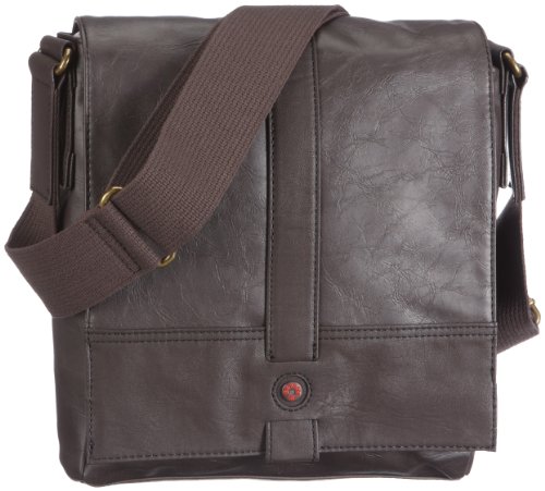 ESPRIT Men Klaus K26000 Herren Schultertaschen, 28X25X7 braun(Dark Mokka) von ESPRIT