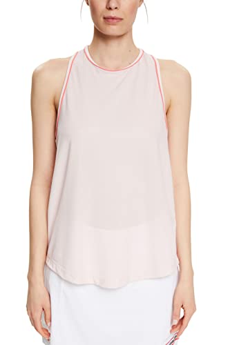 ESPRIT Sports Damen RCS mesh top T-Shirt, Light PINK, M von ESPRIT