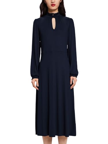 ESPRIT Midikleid aus Jersey, LENZING™ ECOVERO™ von ESPRIT