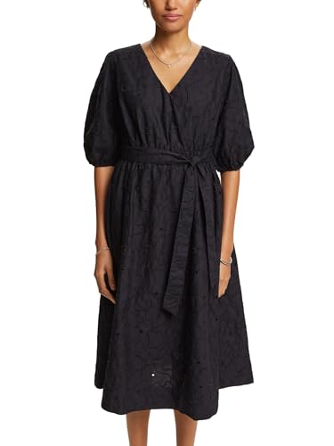 ESPRIT Damen 034ee1e353 Kleid, 001/Black, 42 von ESPRIT