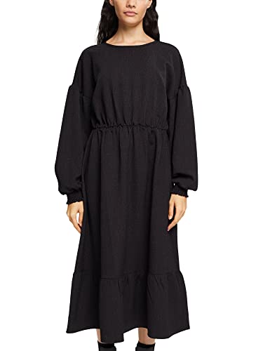 ESPRIT Damen 112EE1E311 Kleid, 001/BLACK, 40 von ESPRIT