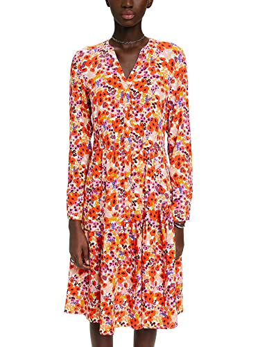 ESPRIT Midikleid mit floralem Allover-Print von ESPRIT