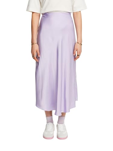 ESPRIT Damen 024ee1d311 Rock, 570/Lavender, 34 von ESPRIT