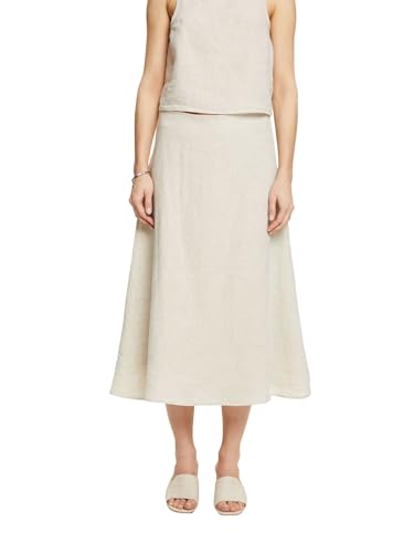 ESPRIT Damen 034ee1d321 Rock, 270/Beige, 36 von ESPRIT