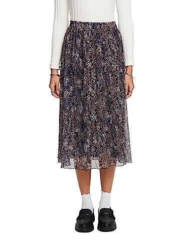 ESPRIT Damen 083EE1D306 Rock, 002/BLACK 2, M von ESPRIT