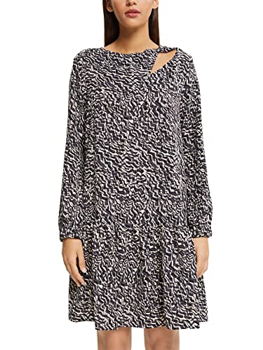 ESPRIT Damen 102EE1E325 Kleid, 013/ANTHRACITE 4, 36 von ESPRIT
