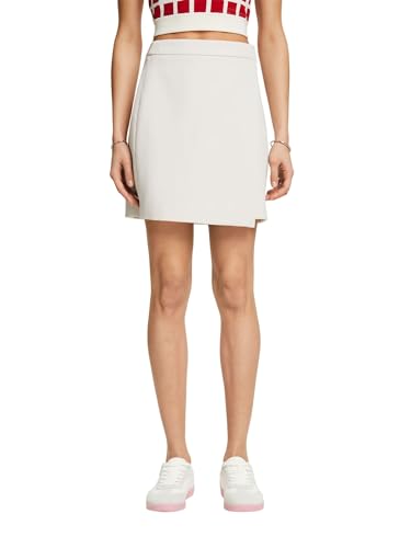 ESPRIT Damen 024ee1d315 Rock, 290/Light Beige, 40 von ESPRIT