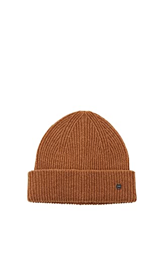 ESPRIT Damen 102EA1P317 Beanie-Mütze, 235/CARAMEL, 1SIZE von ESPRIT