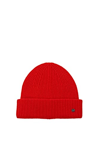 ESPRIT Damen 102EA1P317 Beanie-Mütze, 630/RED, 1SIZE von ESPRIT